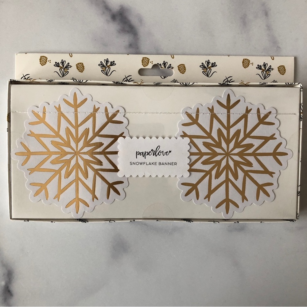 Snowflake Banner